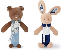 DOUDOU sonaglio con fischietto coniglietto 17 cm