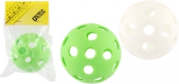 Pallina da floorball in plastica 7 cm mix colori