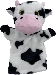 Burattino in peluche mucca