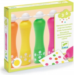 Pennarelli in spugna neon per i più piccoli di DJECO