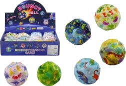 Pallina luminosa con sporgenze dinosauri 7 cm