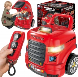 Woopie grande camion – officina di montaggio per bambini, 61 pezzi