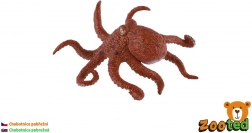 Polpo costiero figurina in plastica 8 cm