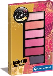 Crazy Chic Teen palette ombretti Pink Power di Clementoni