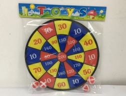 Bersaglio a strappo con quattro palline