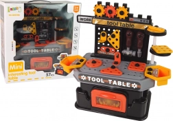 Banco da lavoro per bambini con attrezzi – 57 pezzi