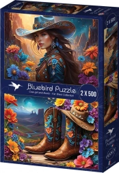 Puzzle Agricoltrice e Scarpe 2x500 pezzi