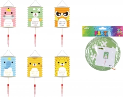 Lampione cilindro Animali 16 cm