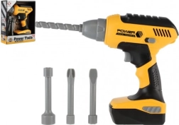 Trapano avvitatore giocattolo per bambini con suoni e punte intercambiabili