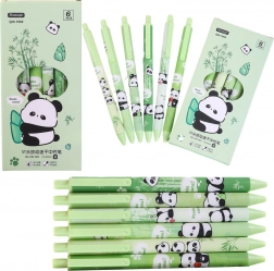Set di Pennarelli Gel Panda Bambù 6 pezzi