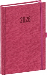 Agenda quotidiana NOTIQUE Rivoli 2026 rosa 15 x 21 cm