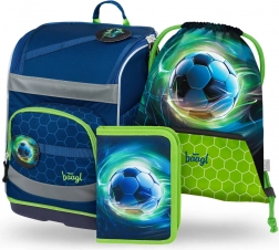 Set scolastico Baagl Zippy Plus con palla da calcio