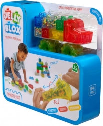 Blocchi morbidi Jelly Blox Veicolo