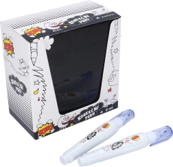 Penna correttiva 8 ml con punta metallica fine