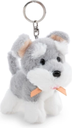 NICI portachiavi peluche Schnauzer 10 cm