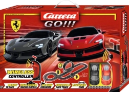 pista elettrica Carrera GO Ferrari Supercar Power 5,3 m con controller wireless