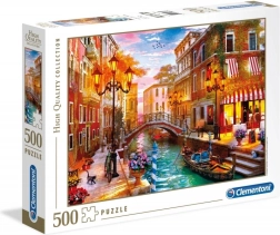 Puzzle 500 pezzi - Tramonto su Venezia