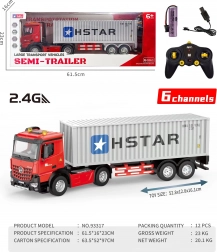 Grande camion RC con container