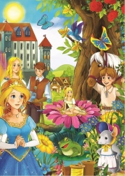 puzzle castello fiabesco 200 pezzi