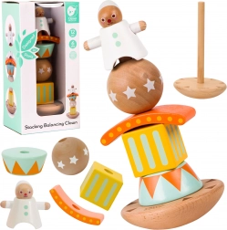 Puzzle in legno Clown Equilibrista Classic World