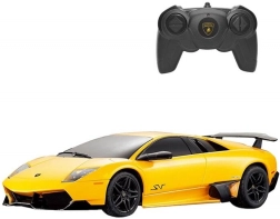 RASTAR Lamborghini Murciélago LP670-4 auto a telecomando 1:24 giallo