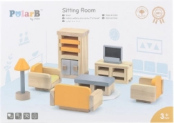 Mobili in legno per la casa delle bambole PolarB di Viga