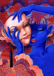 Grafika Puzzle Bas Les Masques 500 pezzi