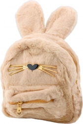 Zainetto infanzia peluche coniglietto beige 3L