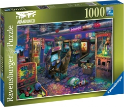 Puzzle Ravensburger Sala giochi dimenticata con cabinati 1000 pezzi