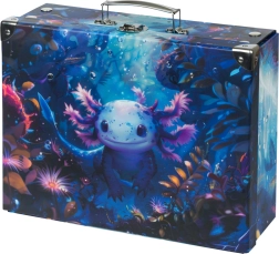 Valigia scolastica pieghevole Axolotl Baagl