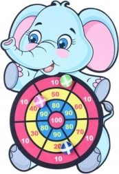 Gioco di freccette sicure con palline in velcro