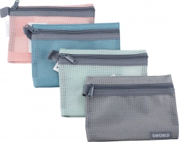 Cartella con zip 14x10,5 cm