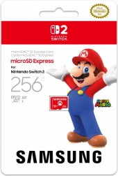 scheda microSD Express 256 GB Samsung Pro per Nintendo Switch 2