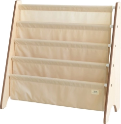 3 Sprouts supporto per libri recycled solid/beige
