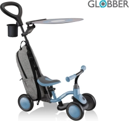 Globber bicicletta senza pedali 3 in 1 Deluxe - Learning Bike 3in1 Deluxe - Ash Blue