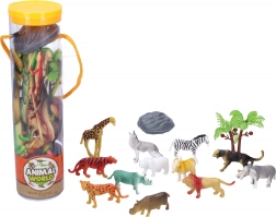 Set di animaletti in tubo – figurine di plastica per bambini