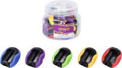 Temperamatite a foro singolo 3,3 × 2 × 4 cm, mix di colori