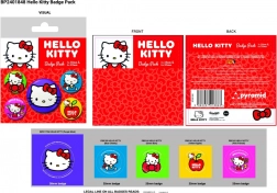 Set di badge Hello Kitty – 5 pezzi