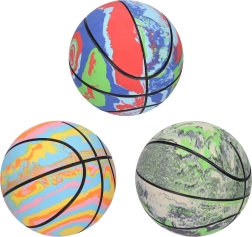 Pallone da basket arcobaleno 9 cm - 1 pezzo