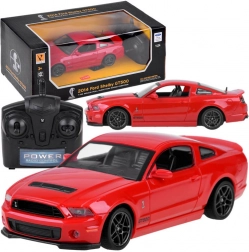 Auto RC FORD SHELBY GT500 1:24 rosso 2,4 GHz