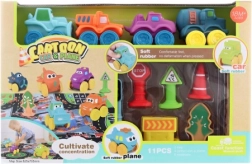 Set trasporti baby con tappeto