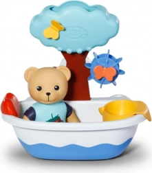Vaschetta da bagno con orsetto Teddy e ruota ad acqua