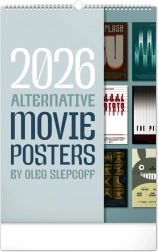 Calendario da parete Locandine di film alternativi 2026