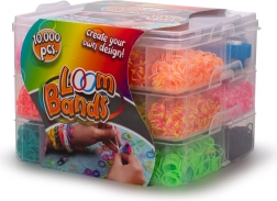 Set per intrecciare braccialetti con elastici 10.000 pezzi
