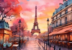 Puzzle Parigi e la Grande Dame 1000 pezzi