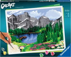 Pittura CreArt Premium Series B Dolomiti