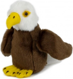 aquila calva di peluche 13 cm