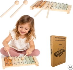 Cimbalini in legno per bambini a 8 toni