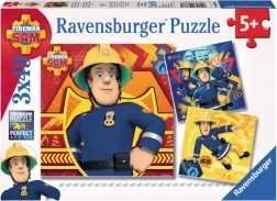 Puzzle Ravensburger Sam in pericolo 3x49 pezzi