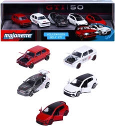 Set regalo di modelli in metallo Volkswagen Golf GTI, 5 pezzi